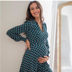 Seraphine Maternity & Nursing Shirt Dress - Unworn